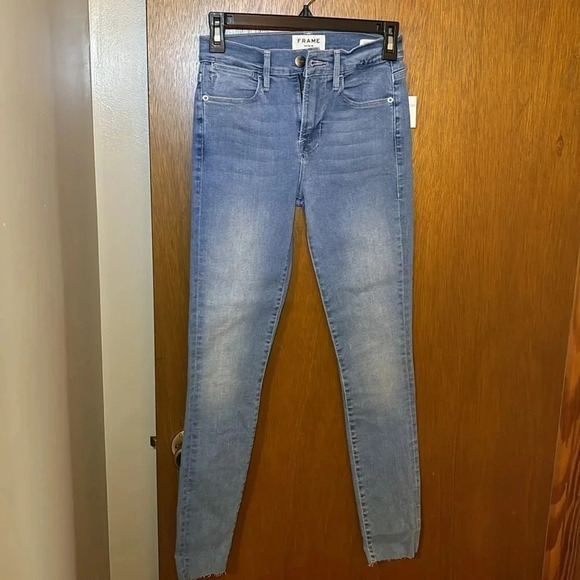 FRAME Le High Skinny Jeans Size 25 NWT - Picture 4 of 13